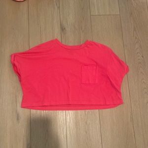 Pink Crop Top